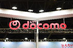 NTT Docomo signboard and logo